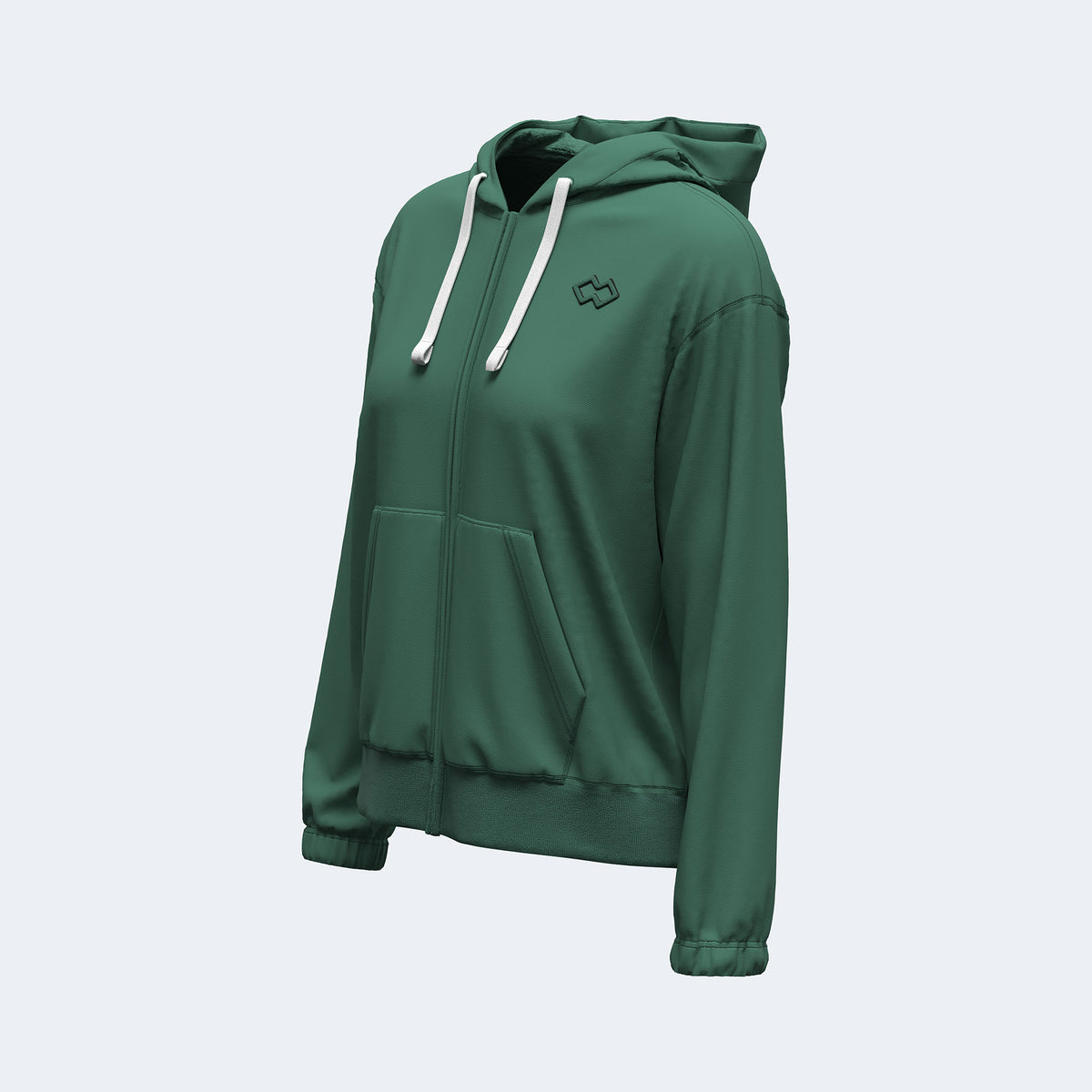 ESSENTIAL FW26/27 HOODY ZIP 051 WOMAN JR