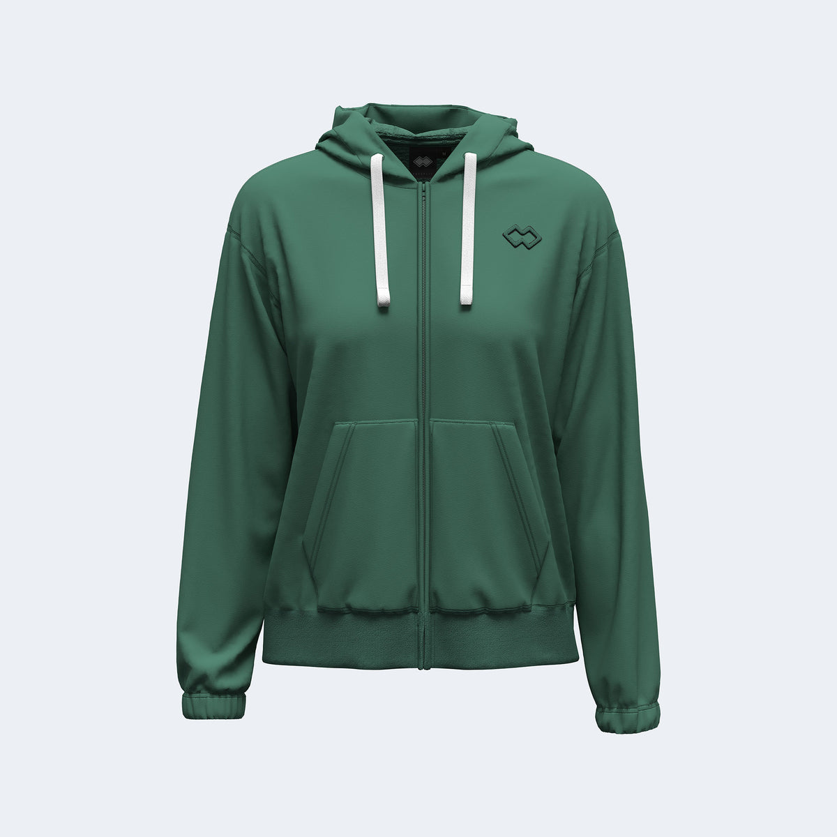 ESSENTIAL FW26/27 HOODY ZIP 051 WOMAN JR