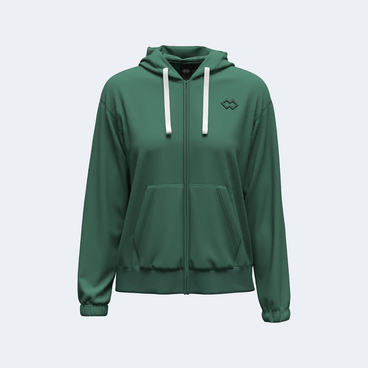 ESSENTIAL FW26/27 HOODY ZIP 051 WOMAN JR