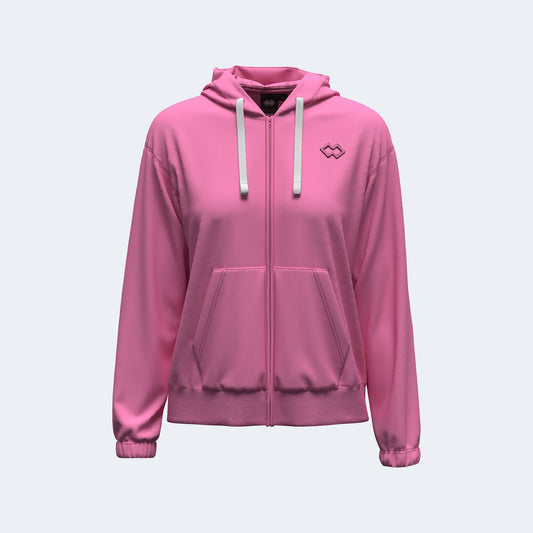 ESSENTIAL FW26/27 HOODY ZIP 051 WOMAN JR