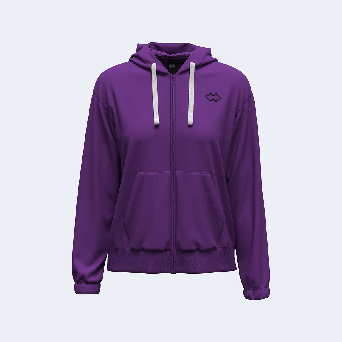 ESSENTIAL FW26/27 HOODY ZIP 051 WOMAN JR