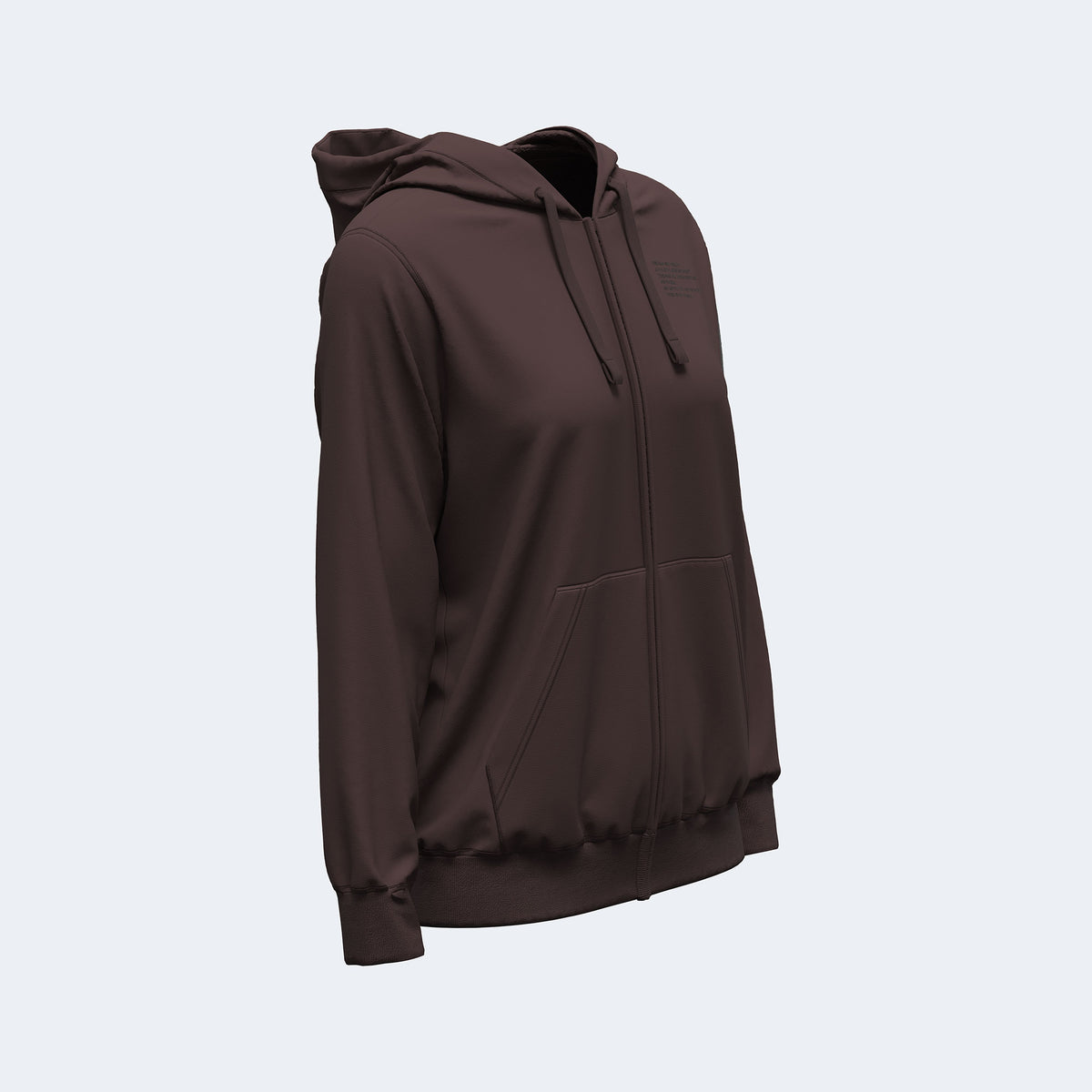 NO LOGO FW26/27 HOODY ZIP FLEECE 041 WOMAN	JR